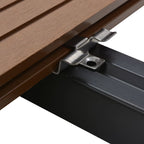 Clips de plataforma 100 uds y 200 tornillos de acero Inoxidable