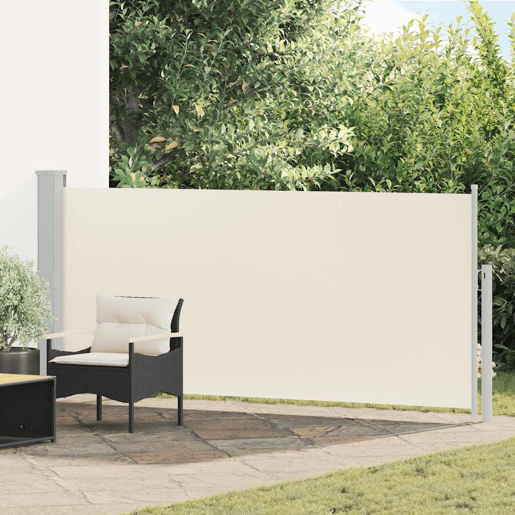 Toldo lateral retráctil 120x300 cm azul