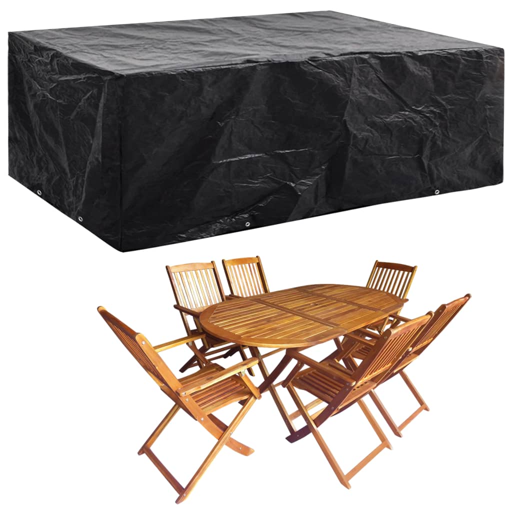 Cubierta para muebles de jardín 8 ojales 122x112x98 cm