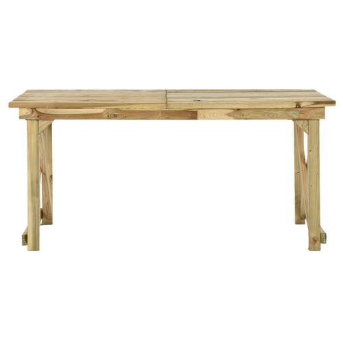 Wooden garden table 160x79x75 cm