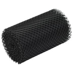 Malla para canalones con clips 4 unidades HDPE 1,08 ㎡