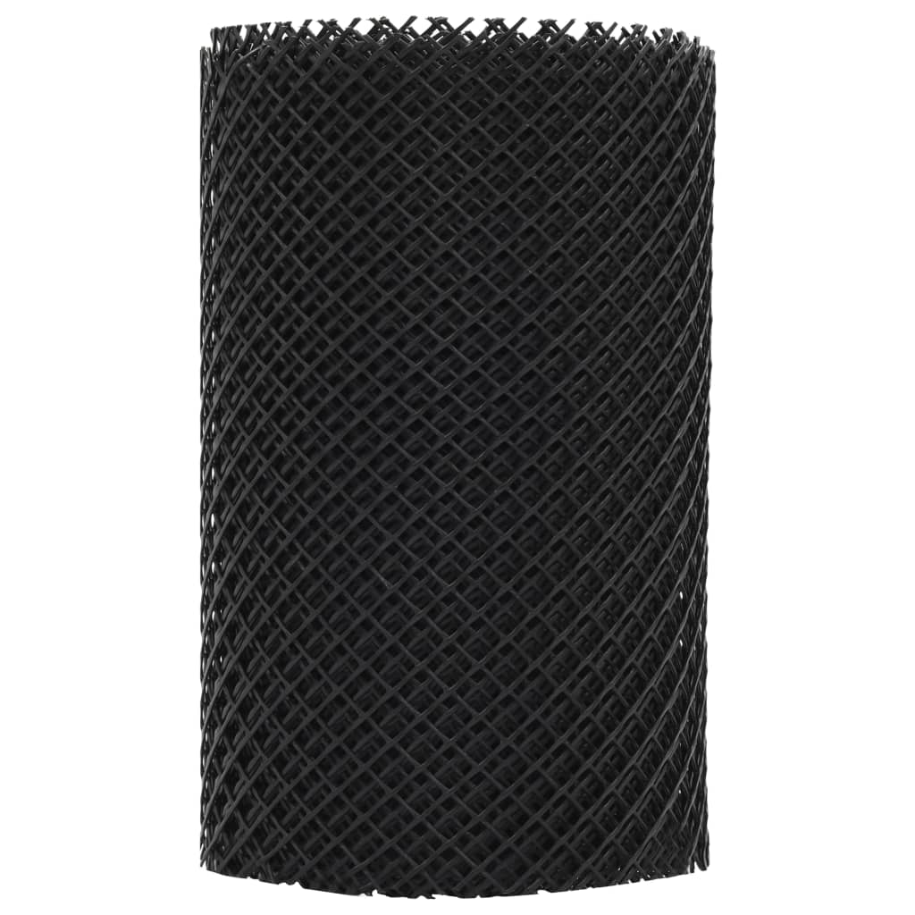 Malla para canalones con clips 4 unidades HDPE 1,08 ㎡