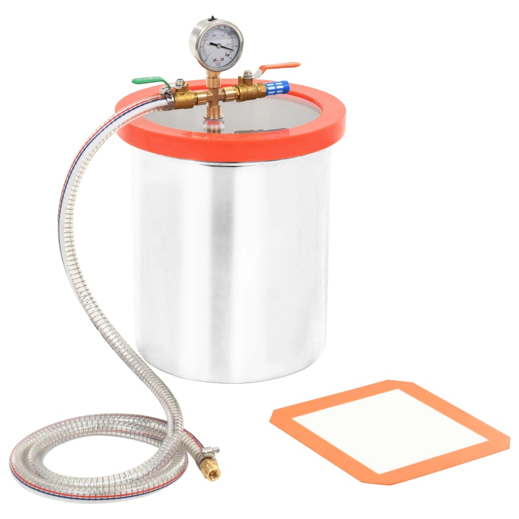 Cámara de vacío de acero inoxidable 11,42 L