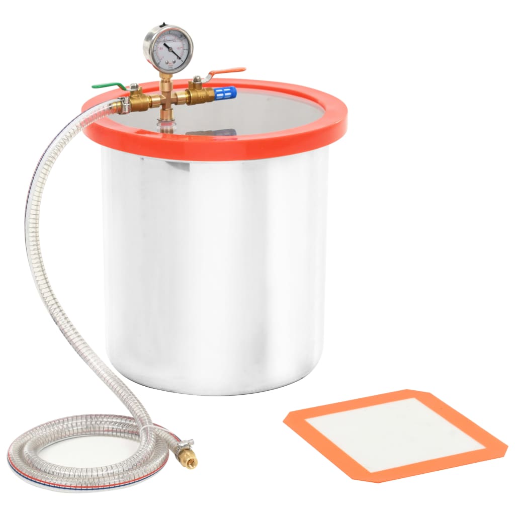 Cámara de vacío de acero inoxidable 11,42 L