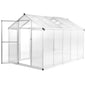 Aluminum greenhouse 302x190x195 cm 11.19 m³