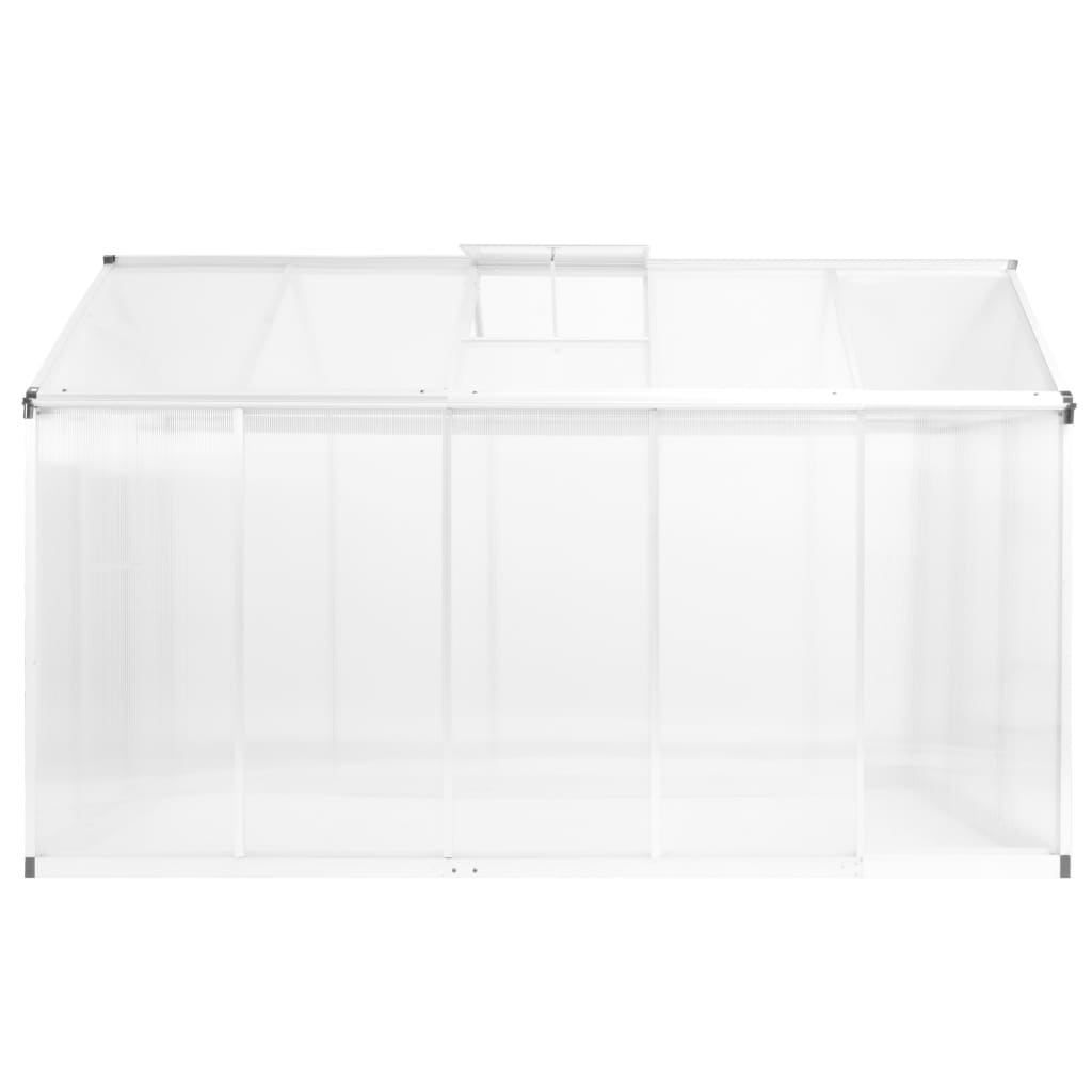 Invernadero de aluminio 302x190x195 cm 11,19 m³