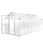 Aluminum greenhouse 302x190x195 cm 11.19 m³