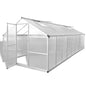 Aluminum greenhouse 302x190x195 cm 11.19 m³