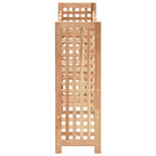 Botellero para 25 botellas madera maciza de nogal 63x25x73 cm