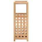 Paragüero de madera maciza de nogal 18x18x50 cm