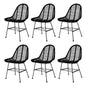 Dining Chairs 2 units natural rattan