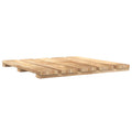 Tile de Decking 6 pcs Marrón 50 x 50 cm Pino Impregnado Marrón