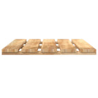 Tile de Decking 6 pcs Marrón 50 x 50 cm Pino Impregnado Marrón