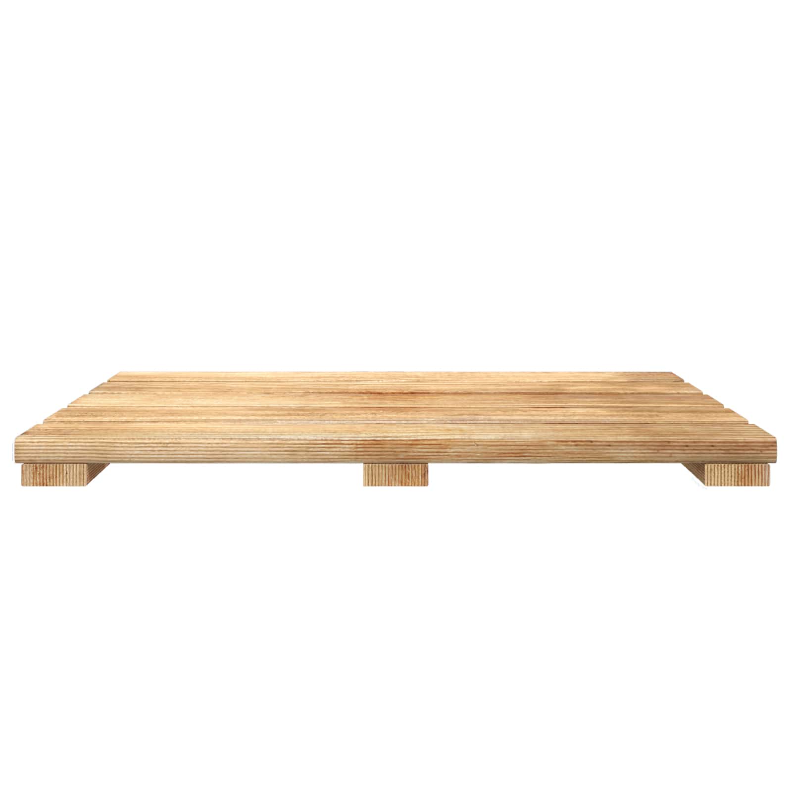 Tile de Decking 6 pcs Marrón 50 x 50 cm Pino Impregnado Marrón
