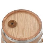 Barril de vino con grifo madera roble macizo 6 L