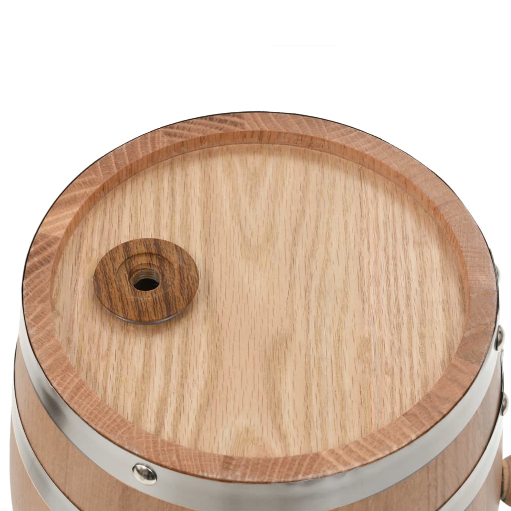 Barril de vino con grifo madera roble macizo 6 L