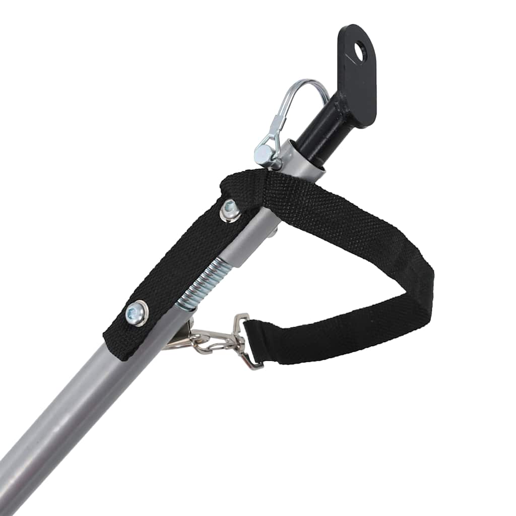 Remolque de bicicleta para mascotas rojo y negro