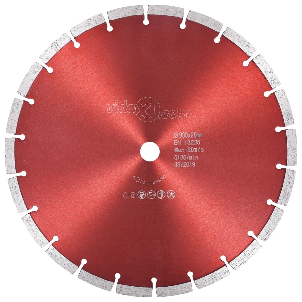 Disco de corte de diamante para aço 300 mm
