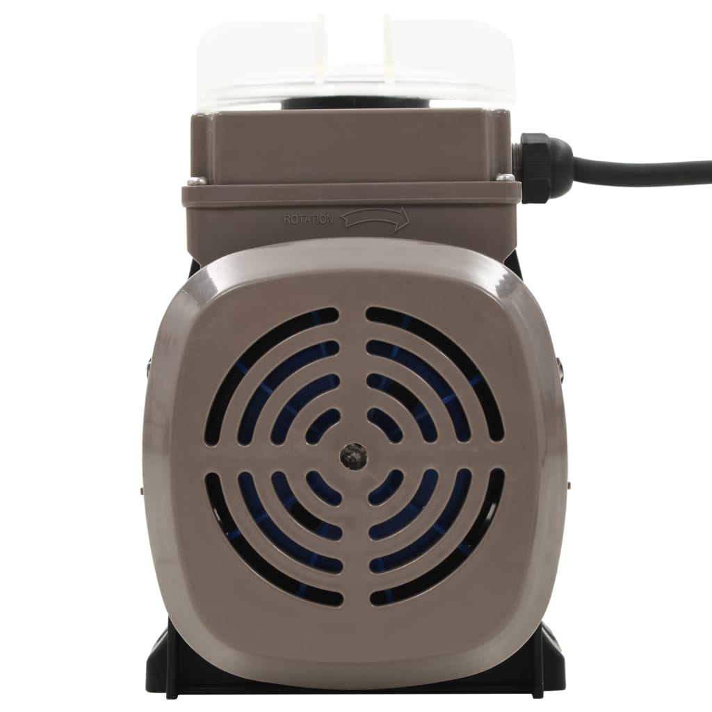 Bomba de piscina con temporizador negra 0,25 HP 8000 L/h