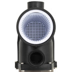 Bomba de piscina con temporizador negra 0,25 HP 8000 L/h