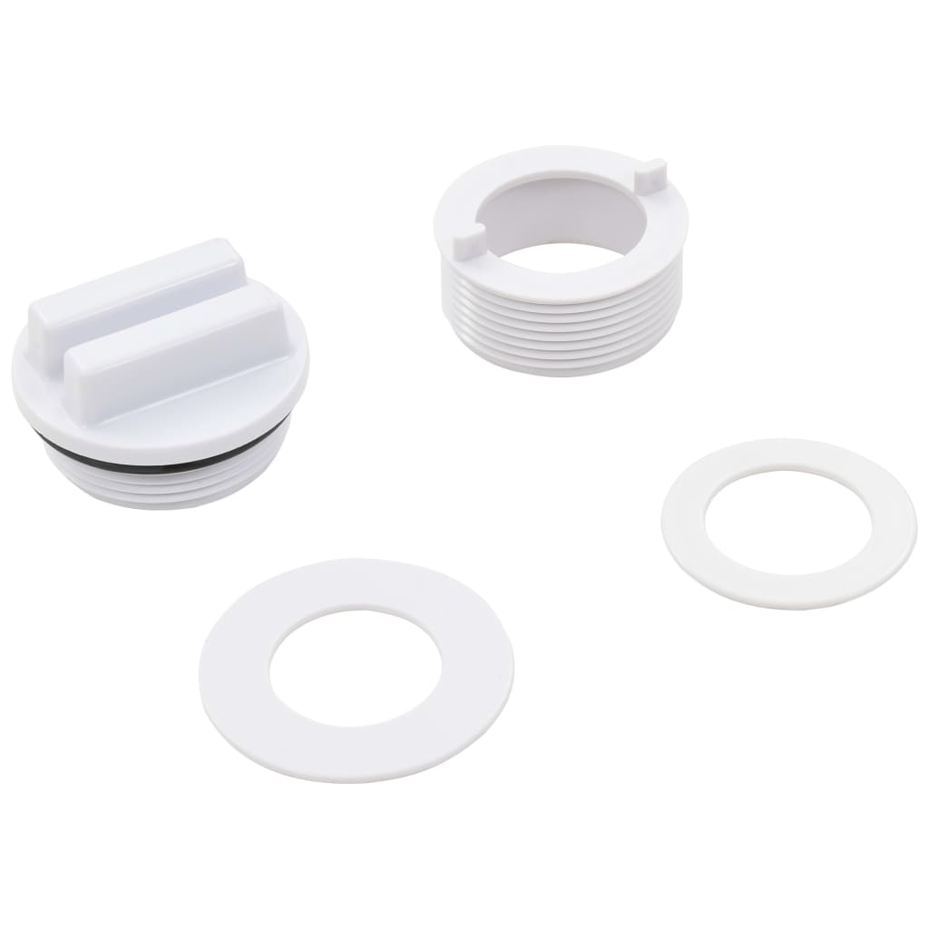 Fuente griega para piscina 13 piezas blanca