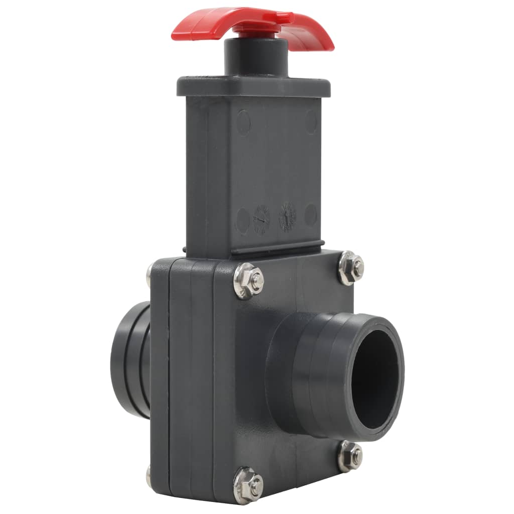 Válvula de compuerta para piscina 2 uds 1,5"