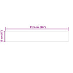 Lama de Suelo Autoadhesiva 32 pcs Antracita 4,46 m² PVC
