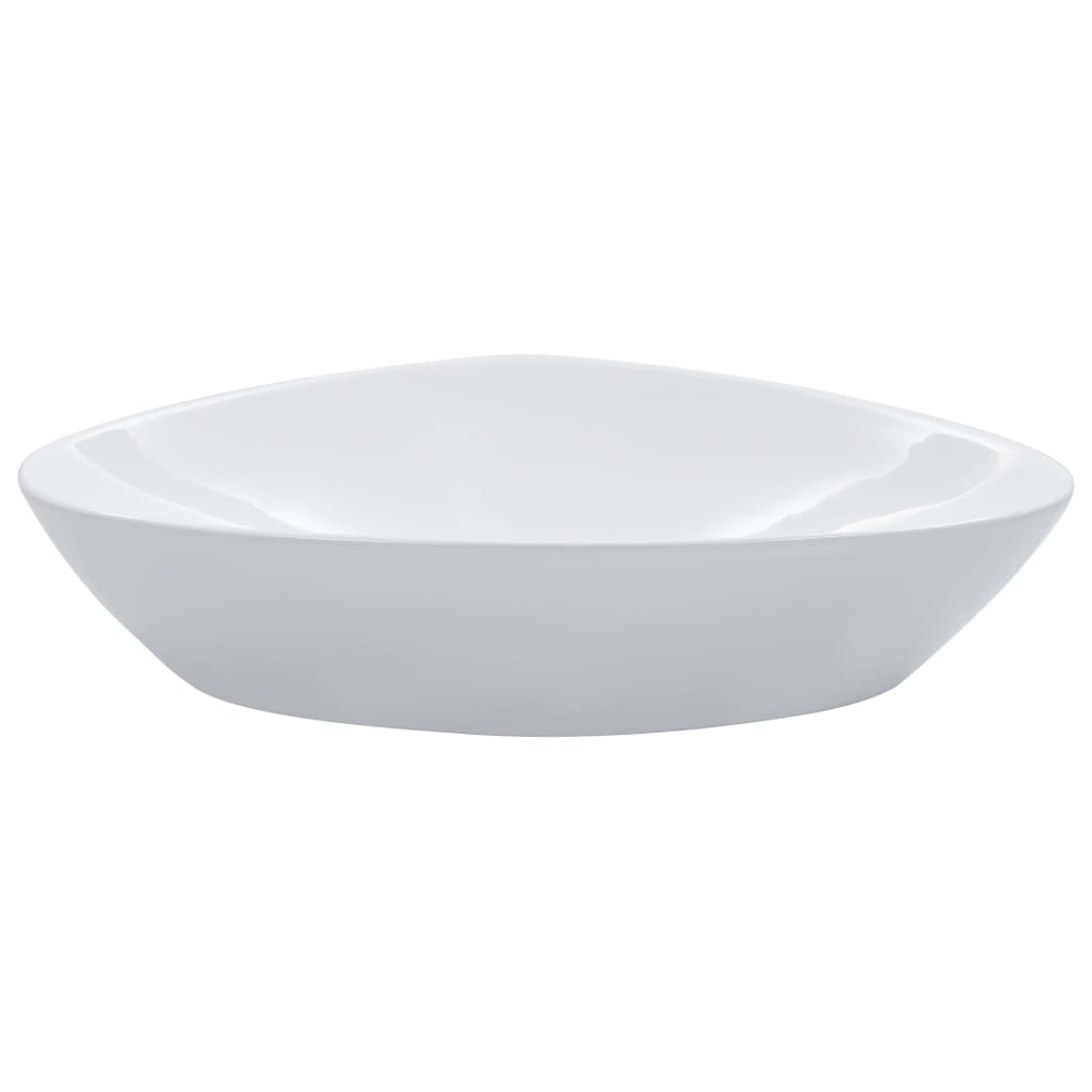 Lavabo 58,5x39x14 cm cerámica blanco