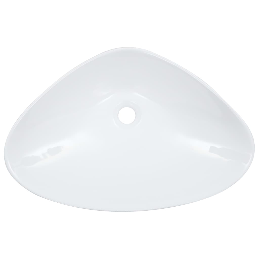Lavabo 58,5x39x14 cm cerámica blanco