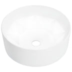 Lavabo 32,5x14 cm cerámica dorado