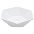 Lavabo 41x36,5x12 cm cerámica blanco