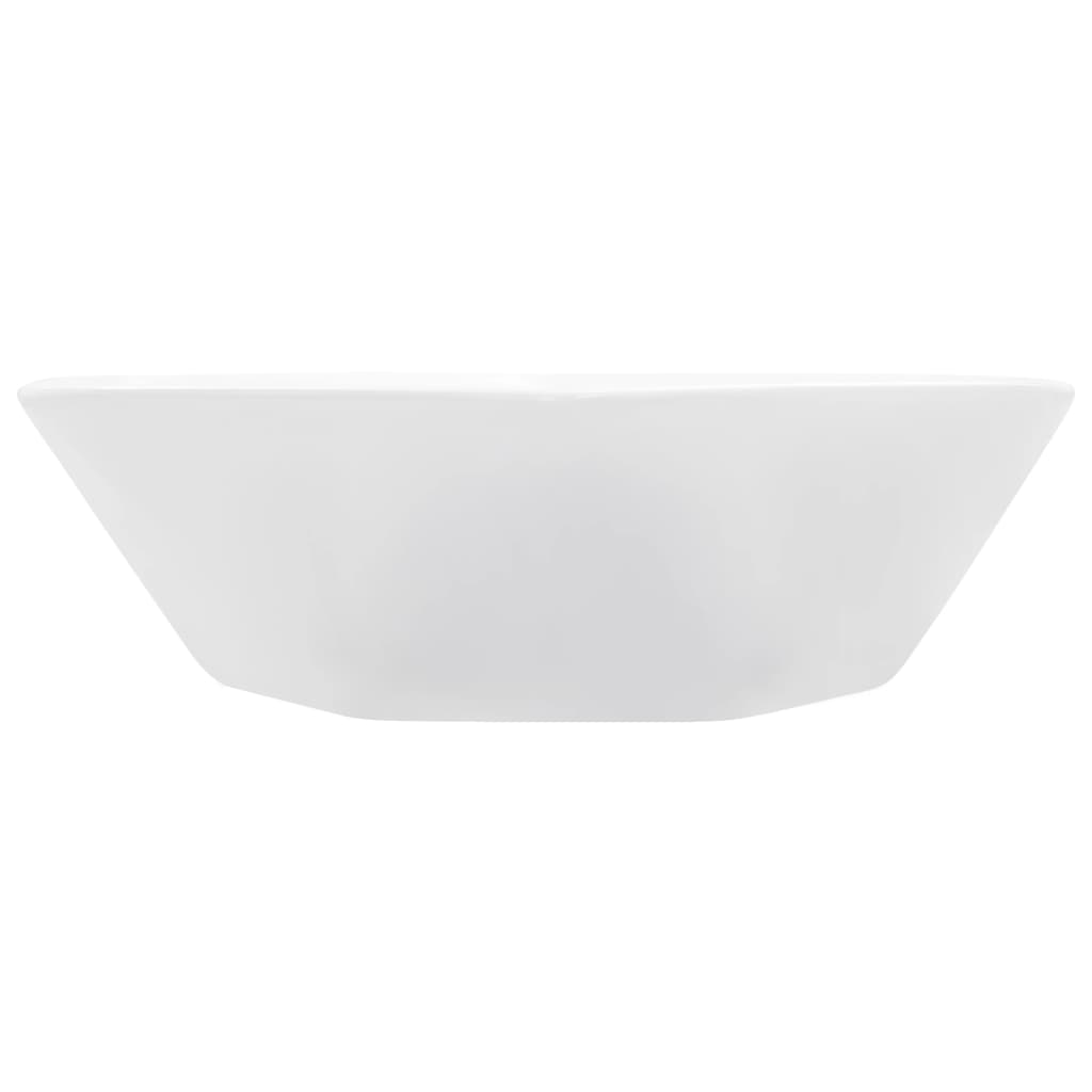 Lavabo 41x36,5x12 cm cerámica blanco