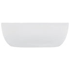 Lavabo 42,5x42,5x14,5 cm cerámica blanco