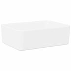 Lavabo 40x30x13 cm cerámica blanco