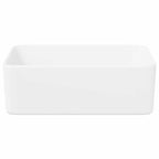 Lavabo 40x30x13 cm cerámica blanco