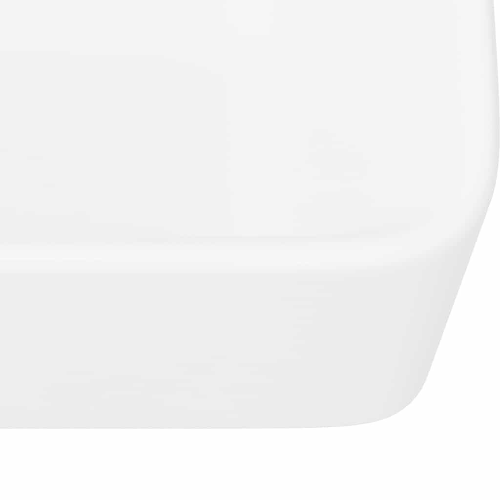Lavabo 40x30x13 cm cerámica blanco