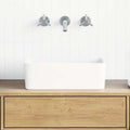Lavabo 40x30x13 cm cerámica blanco