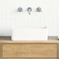 Basin 40x30x13 cm white ceramic