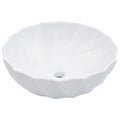 Lavabo 46x17 cm cerámica blanco