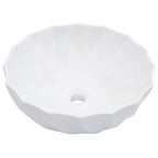 Lavabo 46x17 cm cerámica blanco