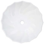 Lavabo 46x17 cm cerámica blanco