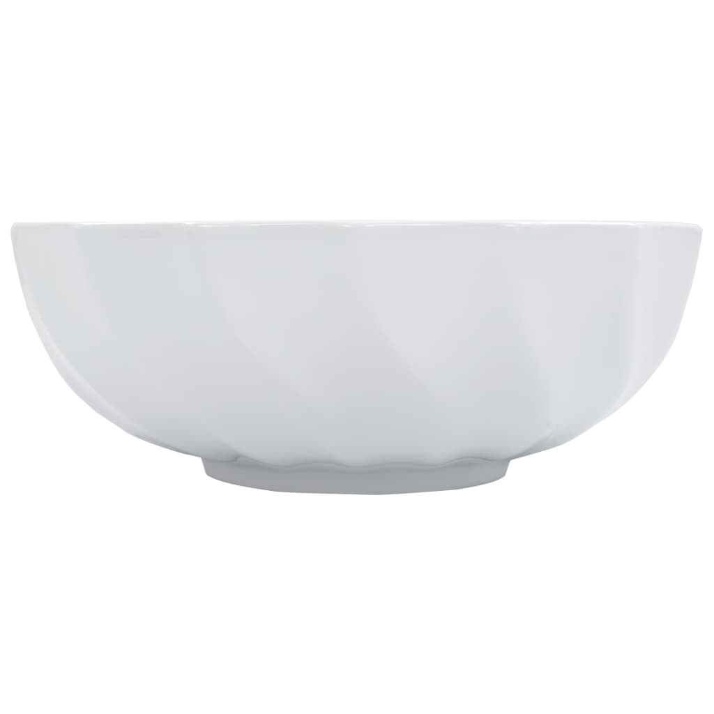 Lavabo 46x17 cm cerámica blanco
