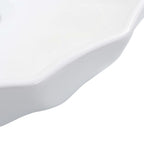Lavabo 46x17 cm cerámica blanco