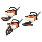 Cortasetos de gasolina 722 mm naranja y negro