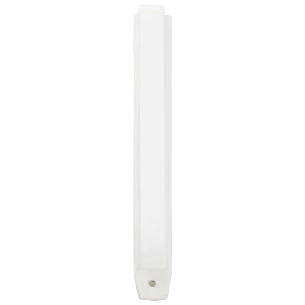 Separador de privacidad de urinario de pared cerámica blanco
