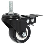 Ruedas giratorias con frenos 4 unidades 50 mm