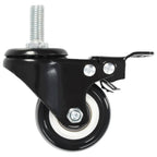 Ruedas giratorias con frenos 4 unidades 50 mm