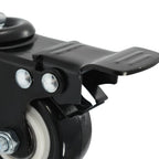 Ruedas giratorias con frenos 4 unidades 50 mm