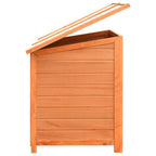 Caseta para perros madera maciza pino y abeto 120x77x86 cm