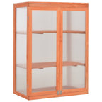 Invernadero de madera 100x50x34 cm